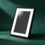 17X22 Picture Frame With Mat For 12X18 Photos, Solid Oak Wood Construction, Matte Black Finish, Tempered Glass, Includes Wall Hanging Kit