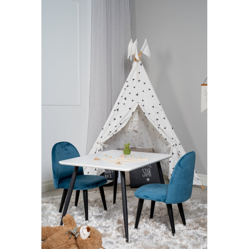 Horsforth 2 - Person Dining Set, Blue, Blue