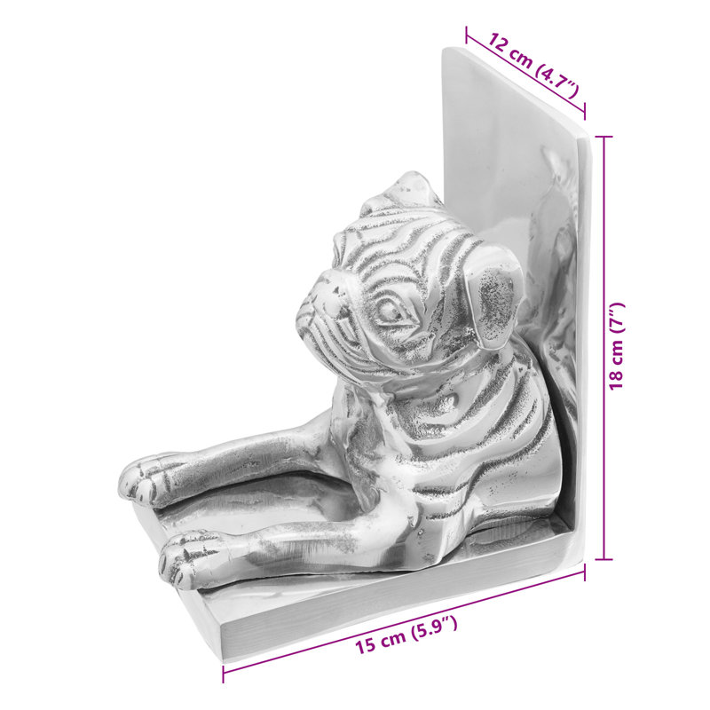 Aluminum Bookends
