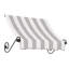 Auvent en tissu acrylique avec accoudoirs en fer Awntech Charleston-111684945-113767697