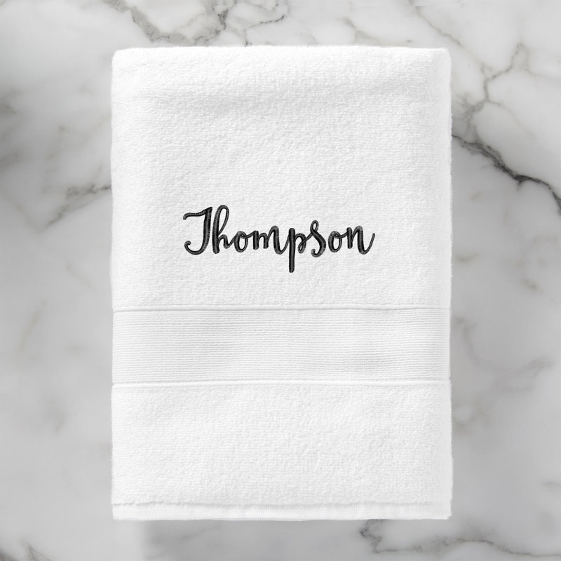 Cotton Midweight Bath Towel, White, Yes