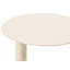 VENTURINA Round Steel Outdoor Side Table - 40 cm W 40 cm D