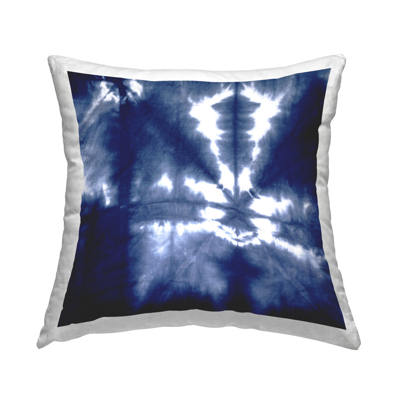 Coussin Vivid Blue Tie Dye