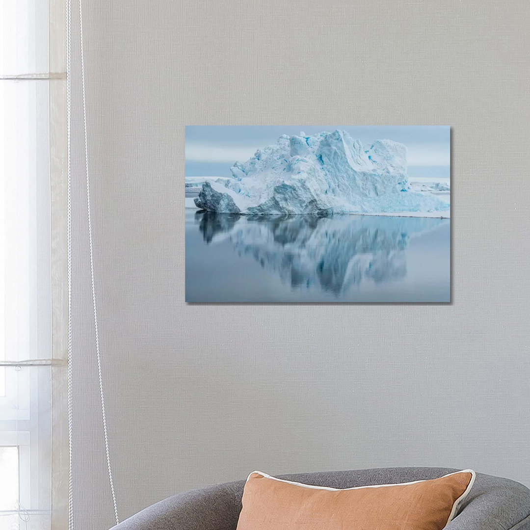 Icebergs In The Southern Ocean, Antarctic Peninsula, Antarctica - Wrapped Canvas Print