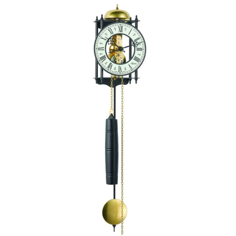 Maselek Metal Wall Clock, Navy