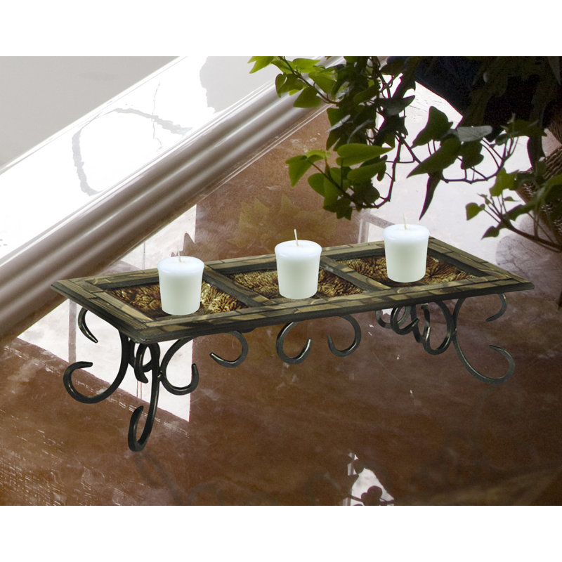 2 Piece Glass Tabletop Dish Set