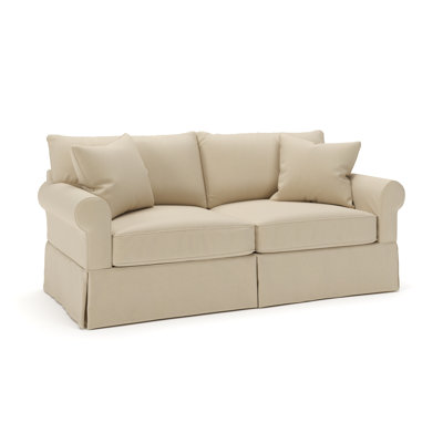 Amari 83" Slipcovered Sofa