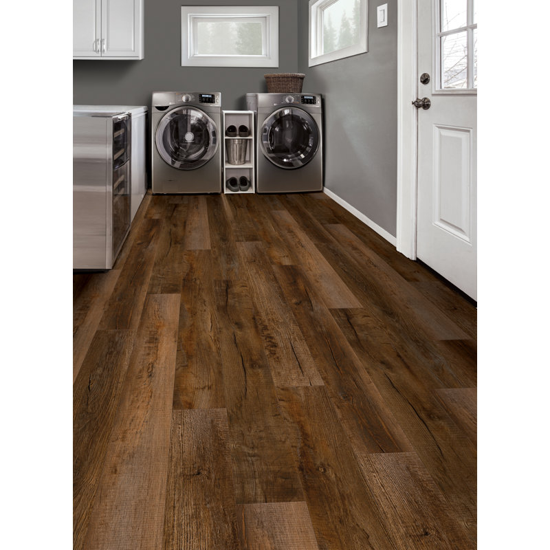 Stella Plus 5mm Luxury Vinyl Plank, Milled Oak Copper