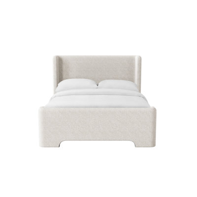 Suzy Chenille Upholstered Platform Bed
