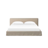 Aidan Slipcover Bed-Savoy Parchment-Queen