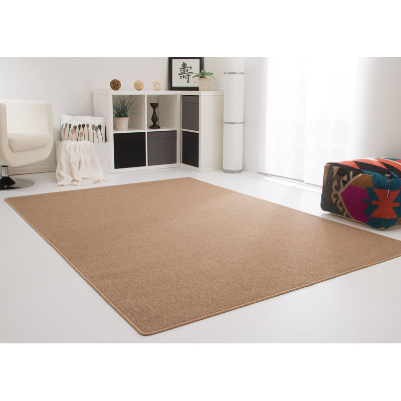 Arlen Solid Colour Machine Woven Area Rug, Rectangle 120 x 180cm