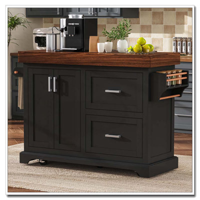 53" Large Kitchen Island