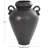Ceramic Amphora Decorative Vase with Speckled Texture and Ring Handles-1775837691