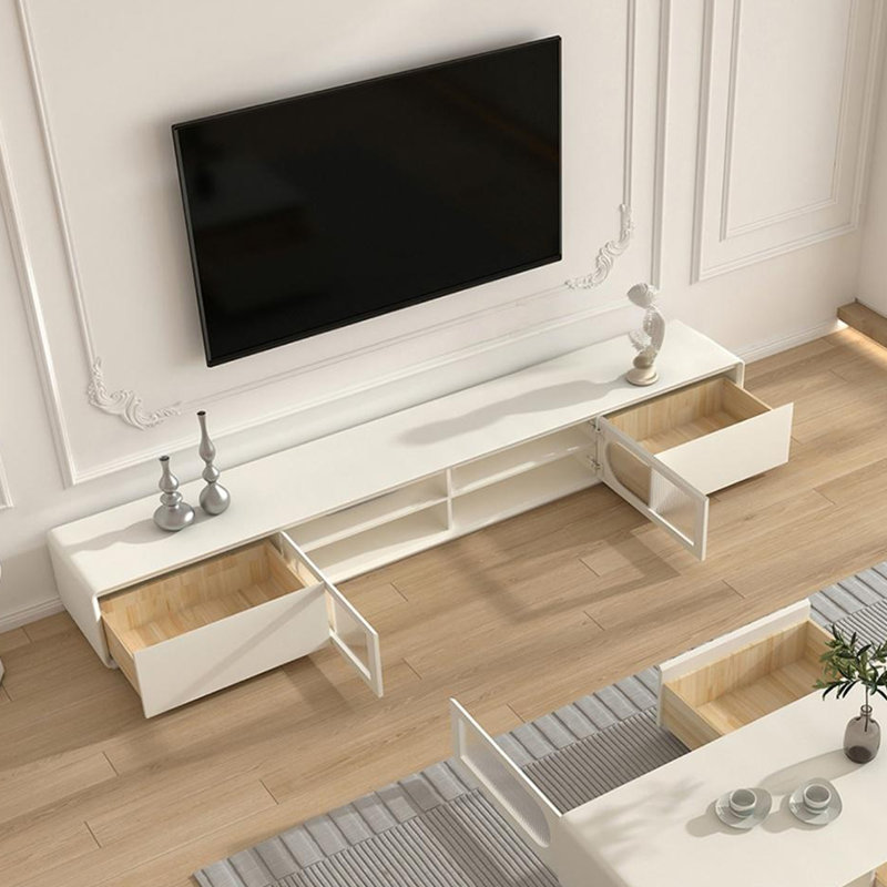 Meuble télé 94,49 po, H 13,78 po x L 94,49 po x l 15,75 po