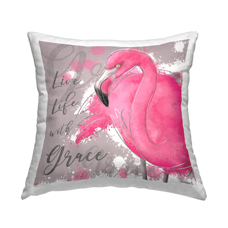 Volkan Polyester Throw Pillow