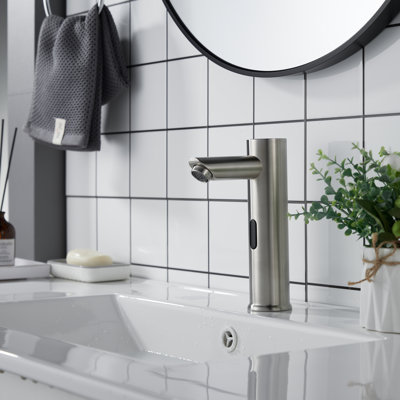 Touchless Hands-Free Sensor Bathroom Sink Faucet