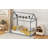 Twin Size Wooden House Bed, Gray-540313534