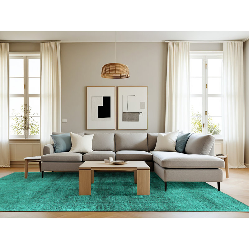 Enzie Performance Indoor Rug, Rectangle 8' x 10'