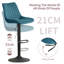 Camillus Swivel Upholstered Adjustable Height Counter Stool-1595134921