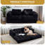 Corduroy Bean Bag Sofa,fold floor Bean Bag sofa bed-113440263
