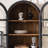 Arch relief bookcase