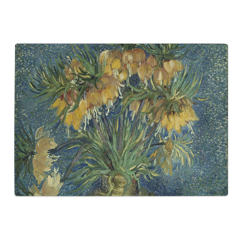 Imperial Fritillaries by Vincent Van Gogh Chopping Board, 0.4cm H x 28.5cm W x 39cm L
