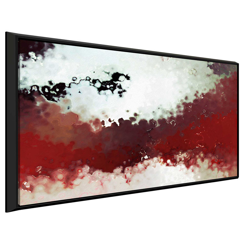 " James 4:12 " by Mark Lawrence, Black Floater Frame, 39.5" H x 63.5" W x 2" D