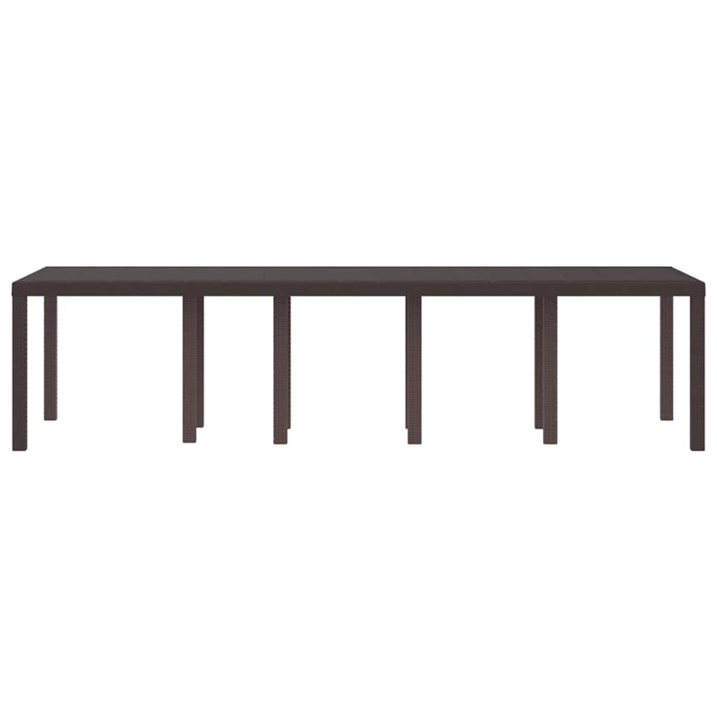 Garden Table, Brown, 73cm H x 300cm W x 100cm D
