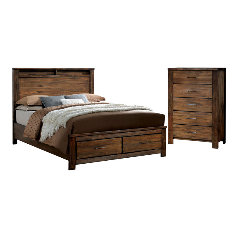 Ensemble de chambre à coucher 2 pièces Jevaun, Très grand