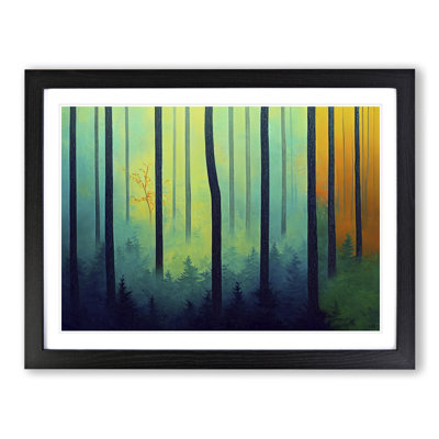 Summer Forest Painted Vol.5 - Single Picture Frame Painting