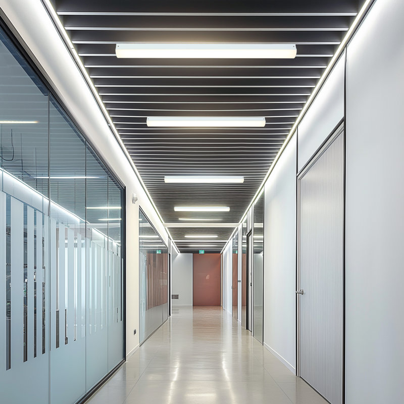 4FT 4"Wide Strip Ceiling Light