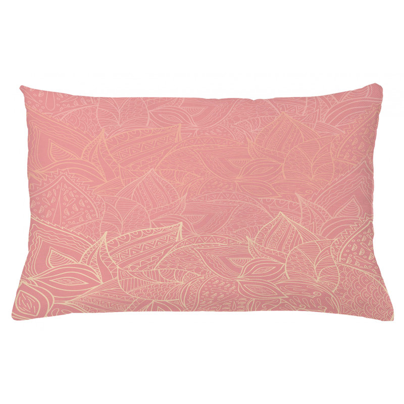 Housse de coussin lombaire intérieur/extérieur, 16 po x 26 po