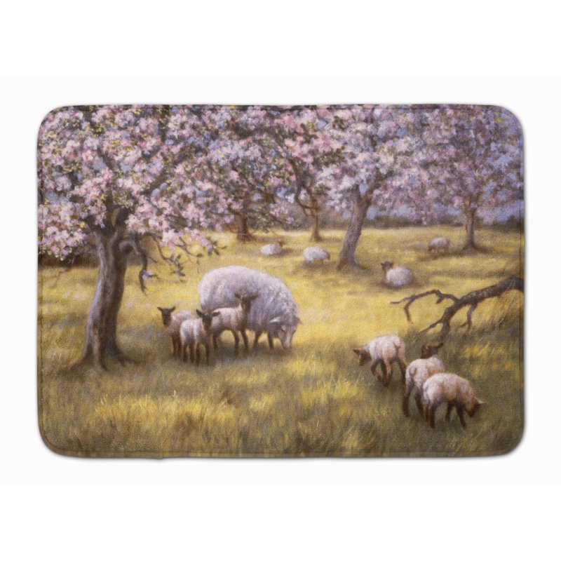 Mason Memory Foam Non-Slip Bath Rug