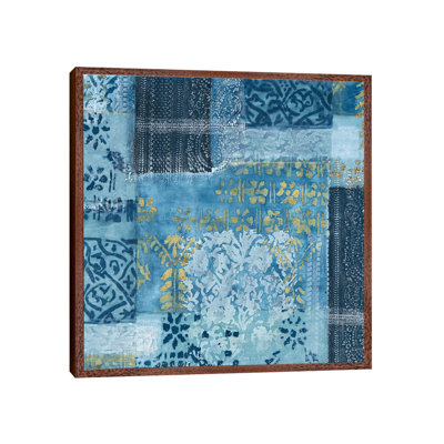 Alhambra III Indigo - Print on Canvas