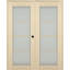 Porte française double en verre givré Avon 4 Lite Active 4 Lite-92973519-92973512-92973510
