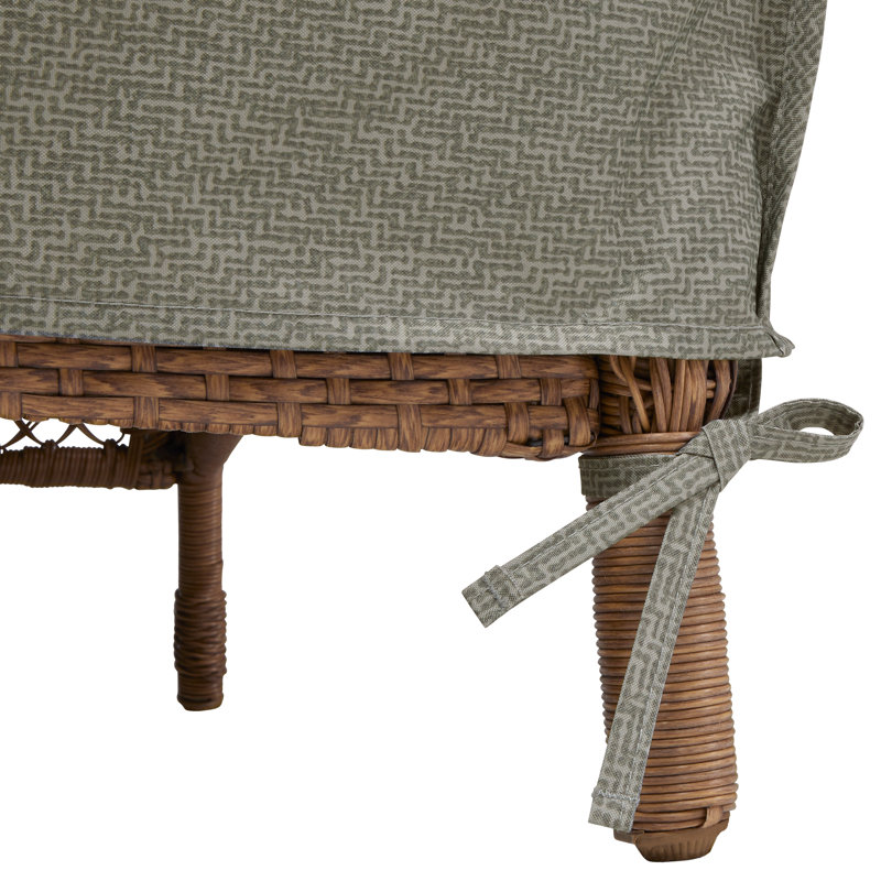 Housse de canapé de patio résistante à l'eau garantie 1 an, H 35 po x l 85 po x P 35 po
