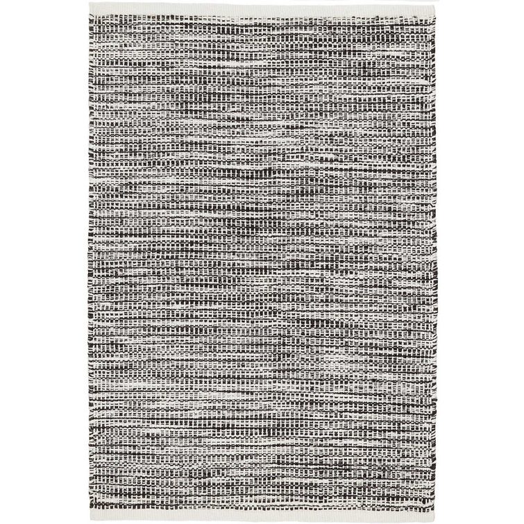 Tideline Handmade Black/White Area Rug
