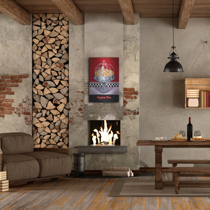 Art mural en métal Winston Porter «Apple Pie» par Shari Warren, H 36 po x l 24 po