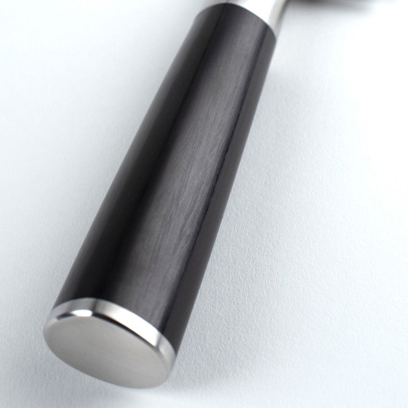 Classic 7'' Japanese Chef's Knife with Ebony Pakkawood Handle