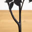 4 pi. Arbre de Sumac artificiel noir d'Halloween