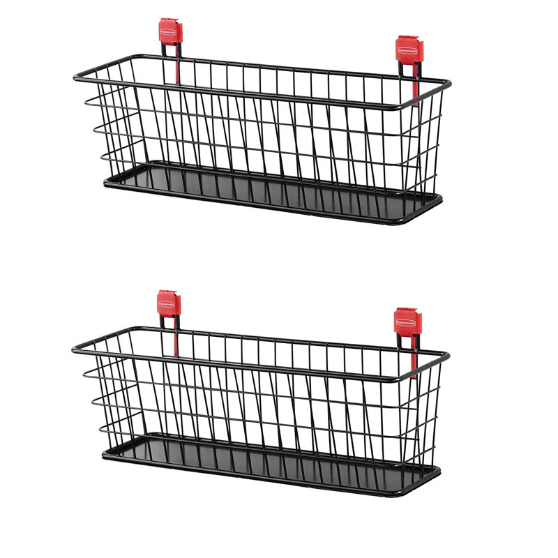 Metal Slatwall Bin