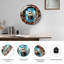 Horloge murale en verre 16 po