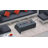 42" Rectangle Iron Propane Outdoor Fire Pit Table with Hidden Fuel Tank, LED Light & Lid, Natural Gas Compatible (Hose Not Included)