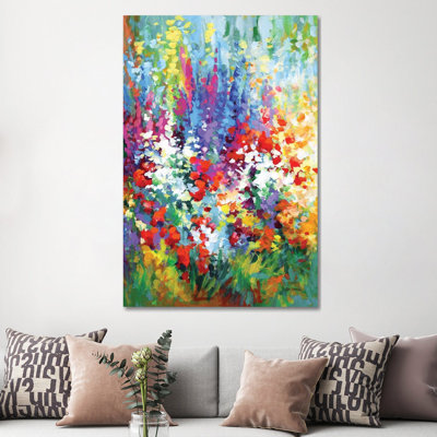 Blooming Hope by Leon Devenice - Wrapped Canvas Painting