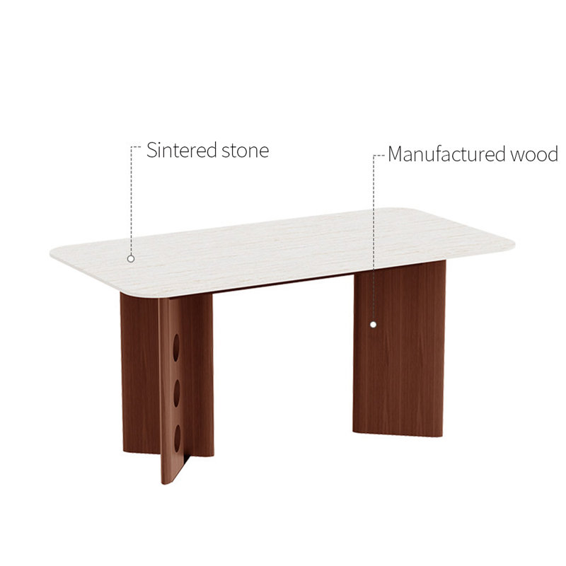 Ensemble de table de salle à manger durable et facile d'entretien, 5, H 29,92 po x L 70,87 po x l 35,43 po