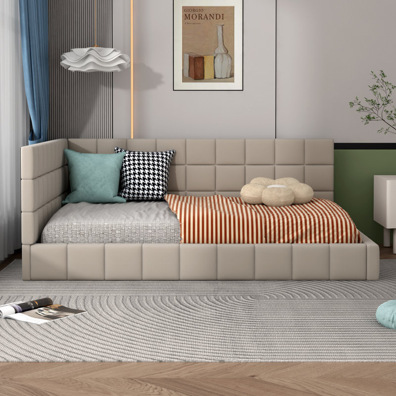 Altovise Upholstered Daybed, Beige