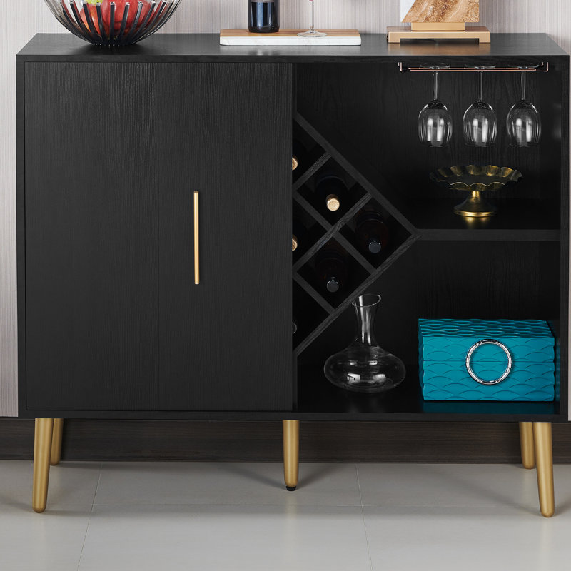 Mahaffey 47.25'' Bar Cabinet