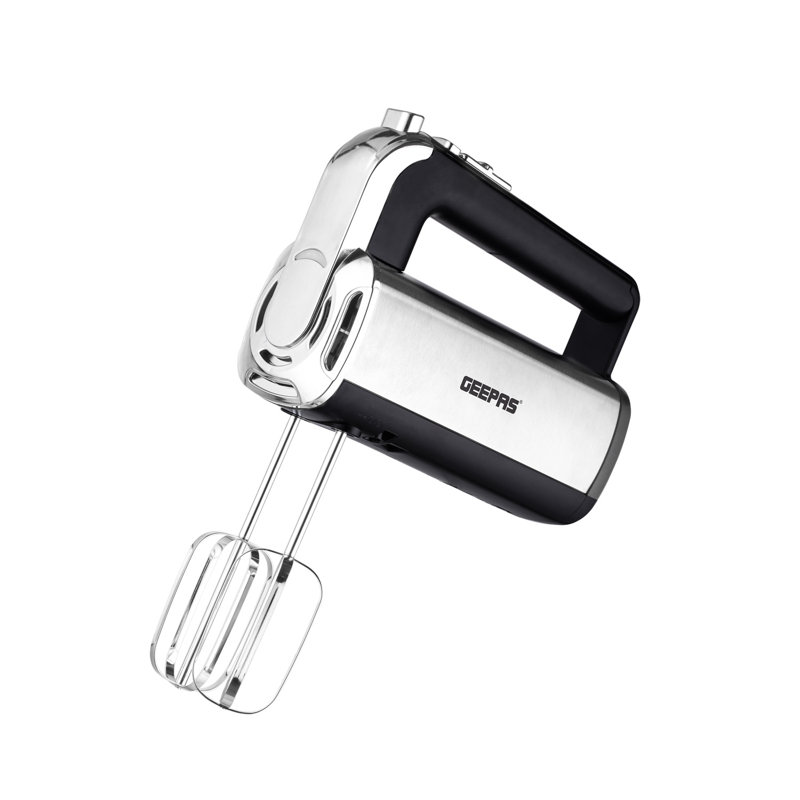 GEEPAS Electric Hand Mixer Electric Whisk with Storage Base 5-Speed