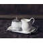 Lodge Stoneware Sugar And Creamer Set