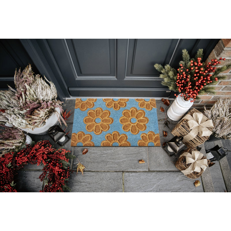 Mix Mats Flowers Non-Slip Kitchen Mat